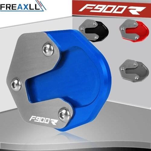 For BMW F900R F900 F900XR F 900 X XR 2019 2020 2021 Kickstand Foot Side Stand Extension Pad Support Plate Motorcycle Accessories