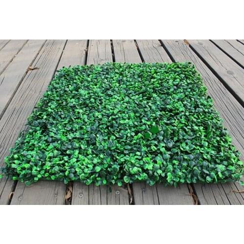 50CM X 50cm Artificial plastic boxwood Grass mat Milan Grass for garden home Store wedding decoration Artificial Plants