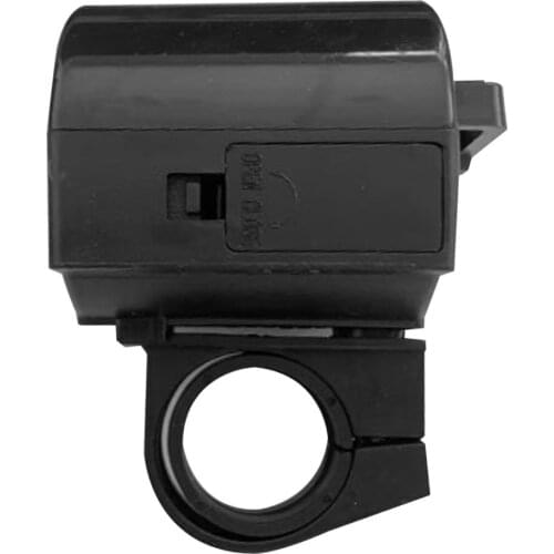 Newest Electronic Bicycle Bike Cycling Alarm Loud Bell Horn Powered By 2x AAA Battery black color