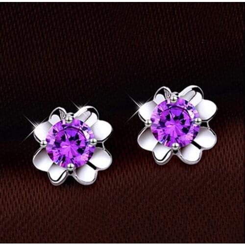 2020 New Four-leaf Clover Small Earrings Female Charm Earrings Fashion Gift Earrings Ear Jewelry