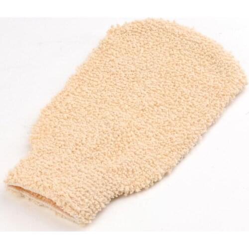 Excellent moisturizing, exfoliating bath, wiping plant sisal rubbing bath gloves SN2514