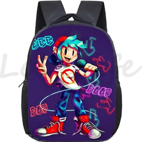 Mochila Friday Night Funkin Backpack for Kids Toddler Kindergarten Bag Children Cartoon School Bags for Boys Girls Book bag gift