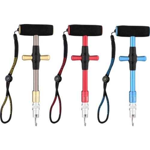 TUNALA Self-Locking Fish Hook Remover Tool Extractor Detacher T-Shaped Aluminium Saltwater Lure Fishing Hook Separator Equipment