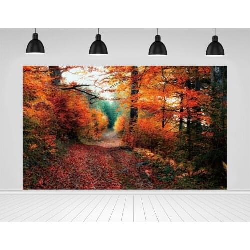 Scopiso Depressed Autumn Tree Scenery Lover Wedding Wallpaper Of Photography Backdrops Photographic Backgrounds For Photo Studio