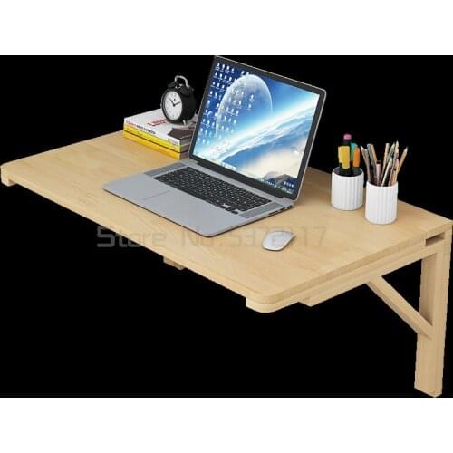 Foldable wall table wall table wall hanging table wall hanging learning table hole free wall table