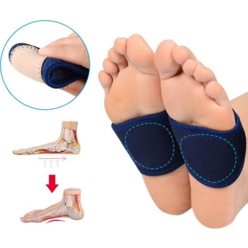 Arch Support Brace Pad Pain Relief Plantar Fasciitis Insole Run-up Pad Flatfoot Corrector Feet Sole Care