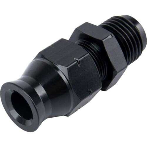 Fuel Hardline Tube Fitting Engine Replacement Parts Easy Install 6AN Male Flare To 5/16inch Aluminum 4000psi Adapter Connector