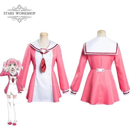 Anime Munou na Nana Cosplay Hiiragi Nana Cosplay Costume School Uniform Women Girls Fancy Dress Suit For Halloween Carnival