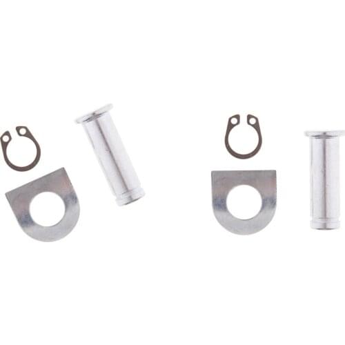 2 pcs Chrome Pivot Pin & Clip Kit for Harley Sportster Motorcycle Motorbike