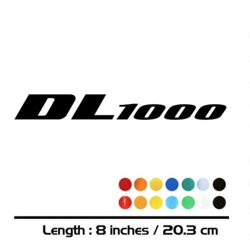 2 X New Sales motorcycle bike Fuel tank Wheels Fairing notebook Luggage helmet MOTO Sticker decals For SUZUKI DL1000