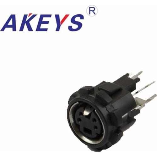 5PCS MDC-4-08 Circular DIN Jack Female 13pin PCB Mount Connector S Terminal