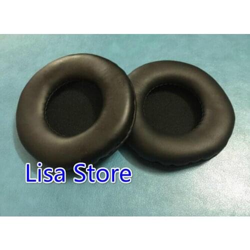 Free Ship 20 pairs/40pcs Black Replacement Ear Pad Cushion Earpads For Audio Technica ATH-WS99 WS70 WS77 Sony MDR-V55 V500