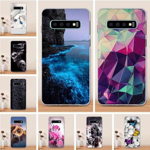 For Samsung Galaxy S10 Case Silicon Soft Tpu Coque Funda Back Cover for Samsung S10 Case Cover for Samsung Galaxy S10 Phone Case