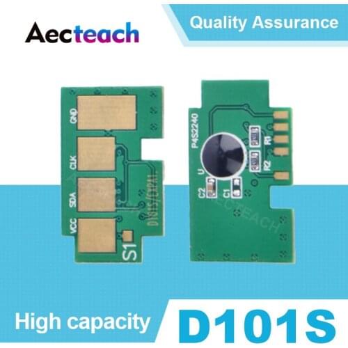 Aecteach Toner Chip mlt-d101s d101 d101s mlt 101 101s Reset Chips for Samsung ML-2160 ml 2160 2165 2167 2168W SCX3400 3405 3407