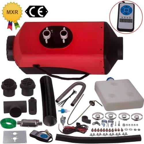 12V 5000W Air Diesel Heater Car Heater 1x Silencer + Digital Switch new