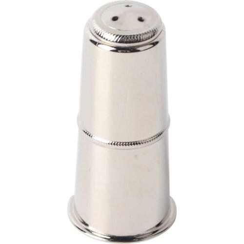 Flute Protection Cover Nickel-Plated Mouthpiece Plug for Saxophone bB xi