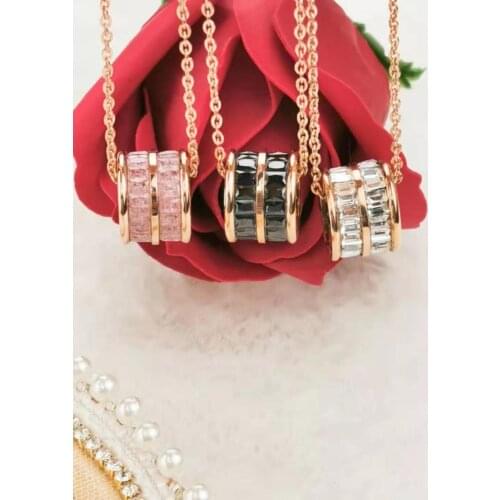 Fashion jewelry steel necklace