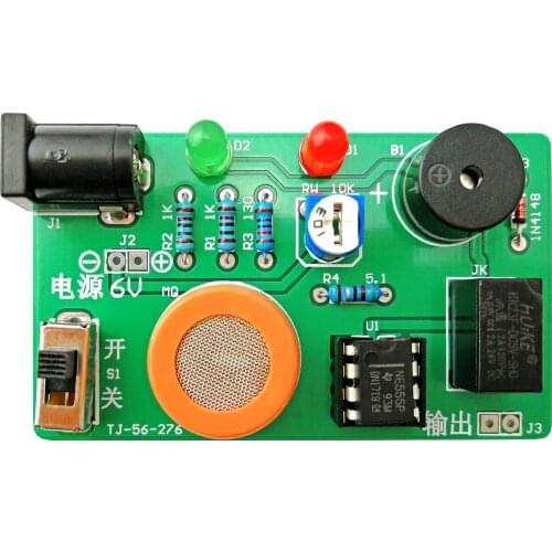 MQ-3 MQ-2 MQ-5 MQ-6 MQ-7 MQ-8 MQ-135 PCB board Detection Smoke methane liquefied Gas Sensor Module for Arduino Starter DIY Kit