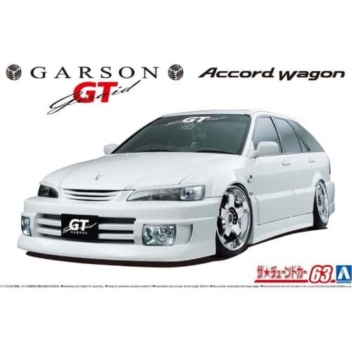 Assembled Car Model 1/24 Honda GT CF6 Acod Wagon `97 05797 Plastic Kit Assembling Model DIY Display Toy Collection