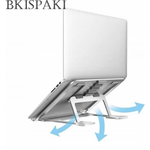 Folding Aluminum Alloy Laptop Cooling Holder Desktop Ergonomics Heighten Notebook Support for MacBook Air Pro Stand