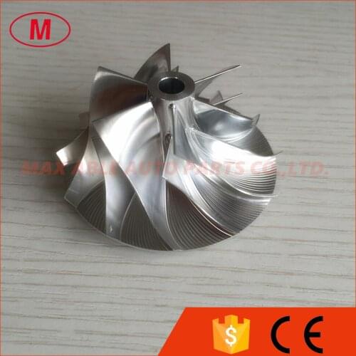 TA31 42.55/60.25mm 6+6 blades 409096-0014 high performance billet/milling/aluminum 2618 compressor wheel