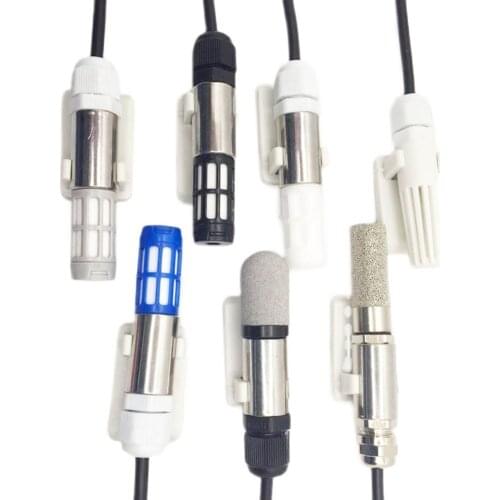 Taidacent RS485 Temperature Humidity Sensor Transmitter Modbus RTU PLC Humidity and Temperature Meter Data Logger Probe Outdoor