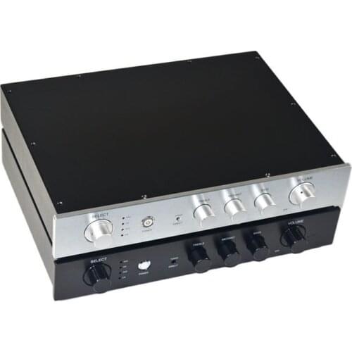 2021 New Updated Preamp E300 Preamplifier High Midrange Low Volume Preamp Amplifier Bluetooth 5.0 Balanced Output Remote Control