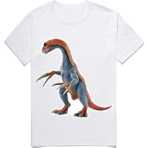 BBD Kids Dinosaur T-Shirt Summer Boys Short Sleeve Cotton Fashion Thin Top Infants 2 3 4 5 6 Years Clothes Active Costume