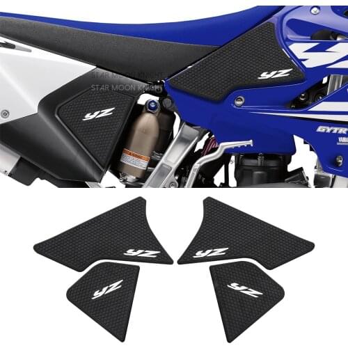 For YAMAHA YZ125R YZ 125 R YZ250R YZ 250 R TWO STOKE 2020 - Non-slip Side Fuel Tank Stickers Waterproof Pad Rubber Sticker