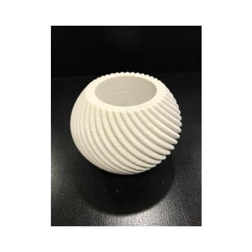 POLYESTER ROUND VASE