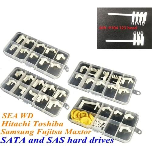 2019 lab Level 2 Head Comb Suite.Standard hdd recovery data repair toolkits for head replacement of Seagate, Western Digital