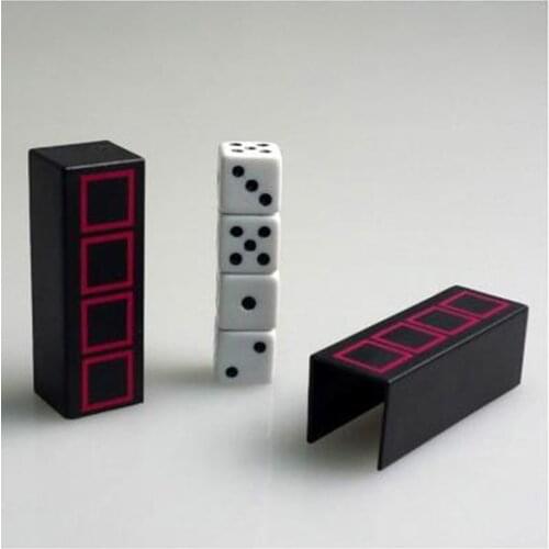 Tower of Dice Magic Tricks For Magician Close Up Illusion Gimmick Props Comedy Magia Toys,Classic,Joke,Gadget