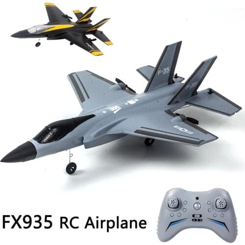 FX935 2.4G RC Airplane with LED Searchlight 3CH EPP Foam Fixed Wing Airplane Remote Control Aircraft Model Toys for Beginner