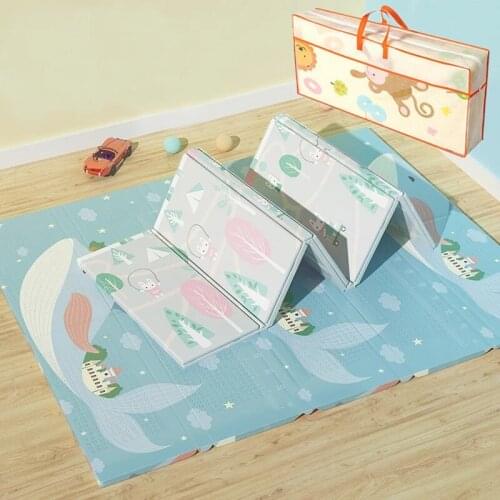 Foldable Playmat XPE Foam Crawling Carpet Baby Play Mat Blanket Children Rug For Kids Educational Toys Soft Activity Game Floor