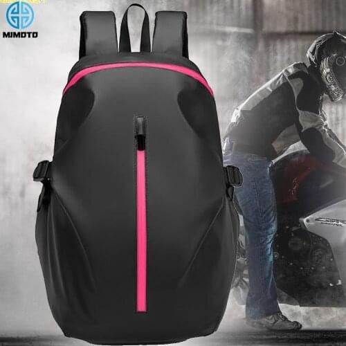 100% Brand New Waterproof Motorcycle Helmet Bag Multifunctional Cycling Backpack Computer Double Shoulder Motorbike Backpack Men