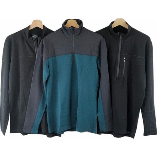 Merino wool men thermal workwear in the winter outdoor