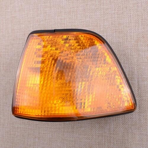 Yellow Left Turn Light Housing Corner Lens Signal Parking Lamp Shell 63138353279 Fit for BMW E36 318i 328i 320i 325i M3 4DOOR
