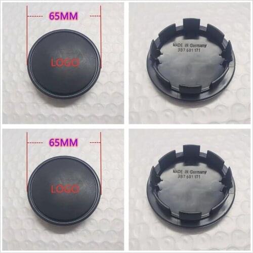 New 4pcs 40Pcs Wheel Center Hub Cap For VW Golf Jetta New Beetle Passat EOS CC GTI Tiguan 65mm 3B7601171
