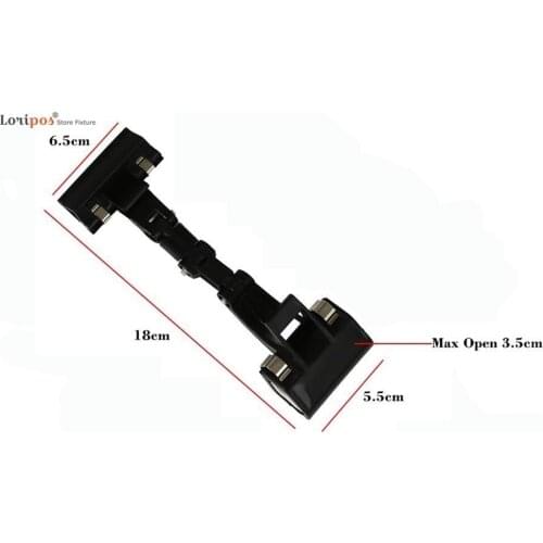 50pcs Plastic Rotatable Sign Clips POP Sign Holder Advertising Merchandise Display Sign Clip Rotatable POP Clip Stand Holder