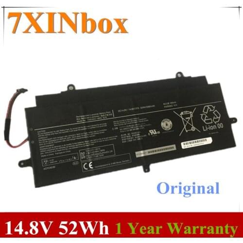 7XINbox 14.8V 52Wh 3380mAh PA5160U-1BRS Laptop Battery For Toshiba KIRAbook 13 KIRA-10D KIRA-101 KIRA-102 KIRA-AT01S Series