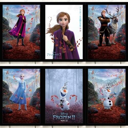 Disney 5D DIY Diamond Painting Frozen 2 Princess Aisha Full Drill Embroidery Mosaic Picture Cross Stitch Kits Home Decor Gift