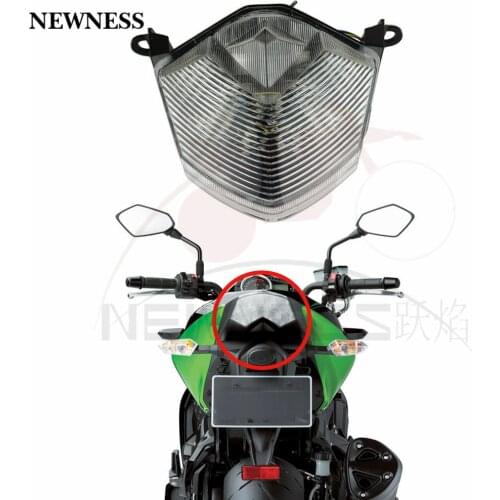 For KAWASAKI Z750 Z1000 ZX 10R 6R ZX600 Tail Light Brake Turn Signals Integrated LED Light TailLight