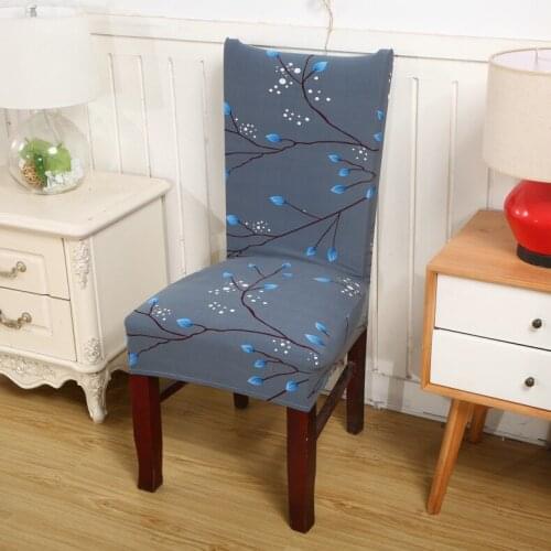 Modren Anti-dirty Stretch Chair Covers Elastic Chair Protector Slipcover Dinning Room Decor Wedding Chair Cover