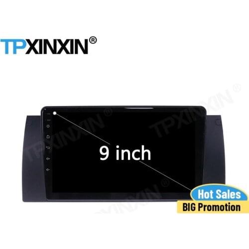 Cameras Car Radio Stereo Receiver Android9 For BMW X5 E39 E53 1999 2000 2001 2002 2003 2004 2005 GPS Player Auto Audio Head Unit