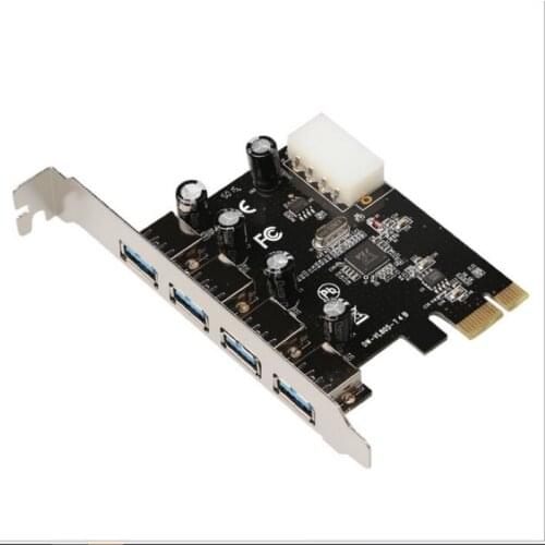 USB3.0 PCI-E to USB3.0 adapter card expansion card 4 ports high speed 3.0 USB card
