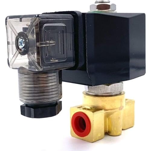 Valve, solenoid valve,normally close 1/8" 1/4" water valve,brass high pressure 2 way valve,0-120bar/90bar/50bar/35bar/0.5-100bar