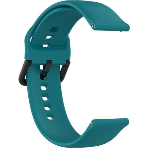 Classic Soft Silicone Bracelet Strap Fashionable Women Men Wrist Strap Band Suitable for Samsung galaxy watch Active R500