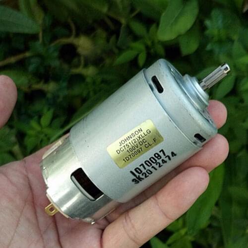 DC24V 36V 60V 120V 7512 miniature compensated carbon brush permanent magnet motor power tools/DIY accessories motor
