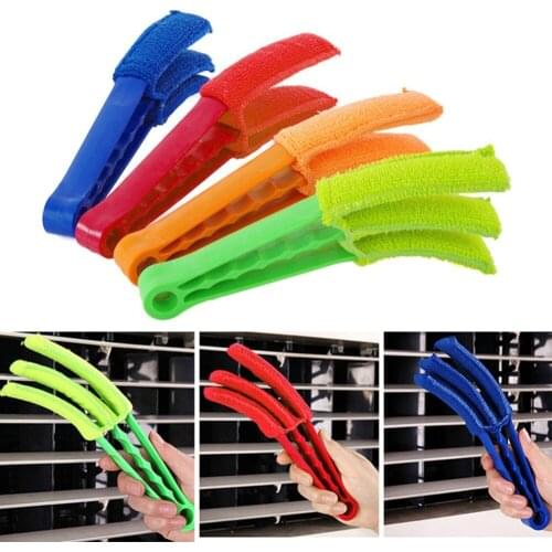 1PC Car Cleaning Brush Washer Microfiber Cleaning Tool Car Air Conditioning Blinds Brush Car Care Detailing