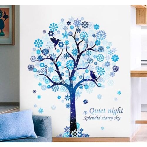 Flying Feather Wall Stickers Home Decor Living Room Bedroom Kids Rooms Butterfly Flower Wall Sticker Nodic Decoration Home